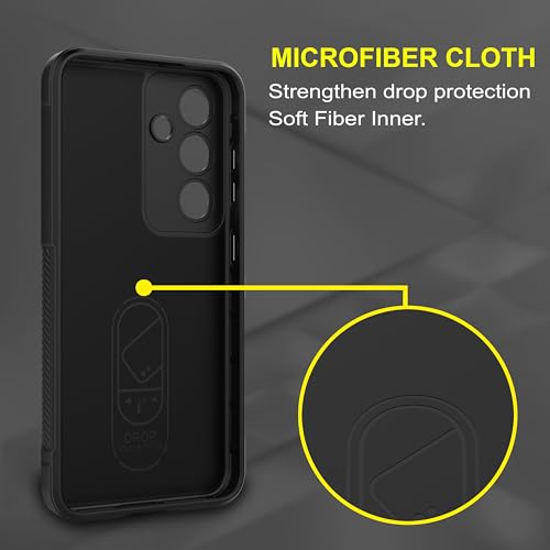 Image of amazon basics Back Case Cover for Samsung Galaxy S24 Plus 5G | Compatible for Samsung Galaxy S24 Plus 5G Back Case Cover | Liquid Silicon Magic Case with Camera Protection | Black