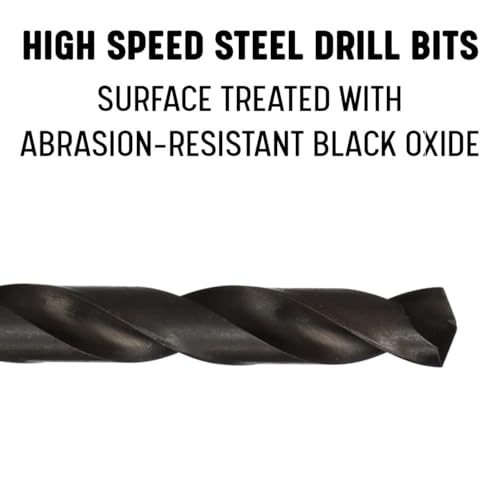Foret split point America D/ASP acier haute vitesse noir oxyde 1 à 60 - 3