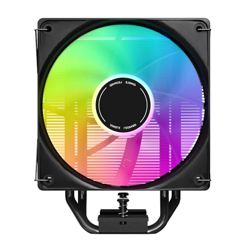 TZMRIT KF420 DGT ARGB CPU Cooler with temperature display, for Intel LGA 1700/1200/115X/1851/1366/2011, for AMD AM4/AM5 (BK) - Image 8