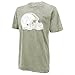 Majestic Threads Men's Shedeur Sanders Moss Green Cleveland Browns Mineral Wash Name & Number T-Shirt