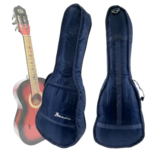 Funda Protectora Kinblack, Para Bajito o Guitarra Infantil, Color Azul Marino, Fabricada En Tela PVC...