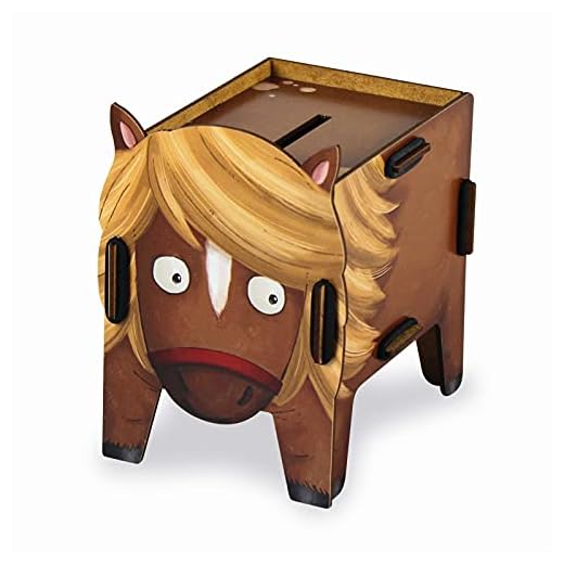 Werkhaus Spardose Pferd aus Holz