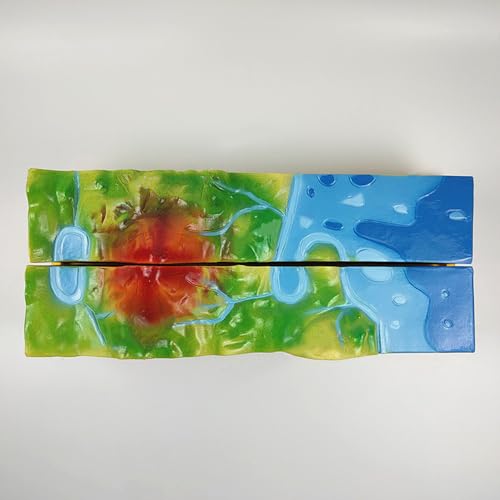 Modelo de volcán para explicar geología escolar sin esquemas abstractos 4