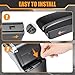 for Polo for Vw Polo 9N 3 2002-2009 Armrests Auto Centre Console Interior Storage Box Arm Rest Dual Compartments Soft Leather