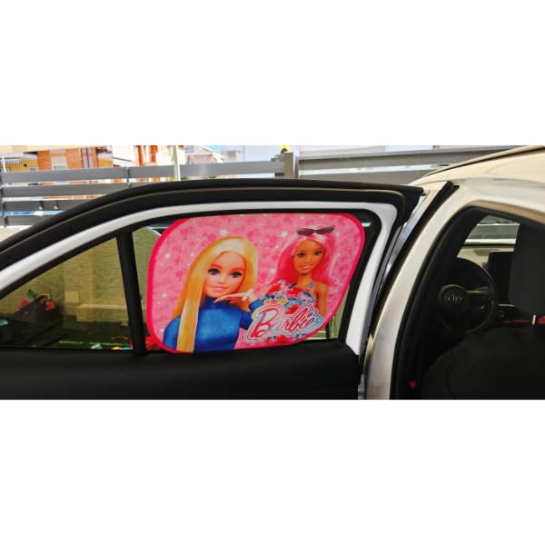 Parasole Auto Bambini con Ventose (BARBIE)