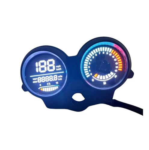 �I�h���[�^�[ �t�@��125 CG125�p �^�C�^�� 125 2005-2013�p�p�l���f�W�^���I�h���[�^�[�X�s�[�h���[�^�[���[�^�[�_�b�V���{�[�h�^�R���[�^�[