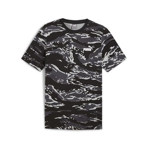 T-Shirt PUMA Ess+ Camo AOP Mixte avec Imprimé Camouflage Intégral Moderne