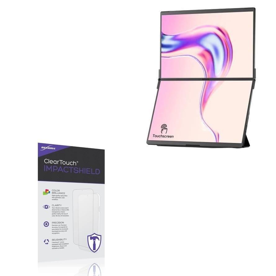 BoxWave Screen Protector Compatible with JSAUX FlipGo 16