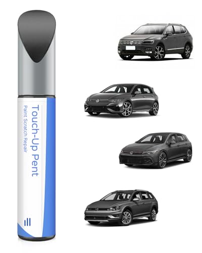 Stylo de retouche LR7H gris indium compatible avec VW/Volkswagen Correspondance exacte pour les éclats et les rayures