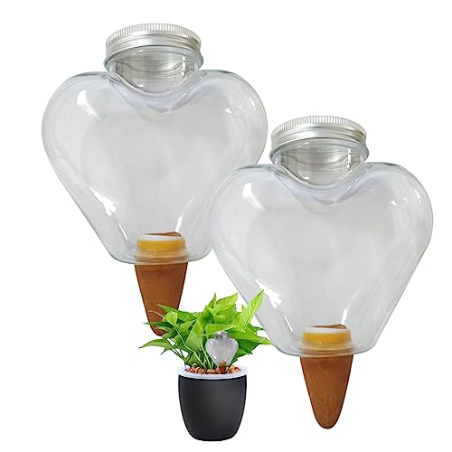 Goutte A Goutte Bouteille Arrosage Plante Vacances 2 PCs Arrosage Automatique Interieur Plantes Piquets D'Auto-Arrosage MéNage Voyage Affaires Goutte à...