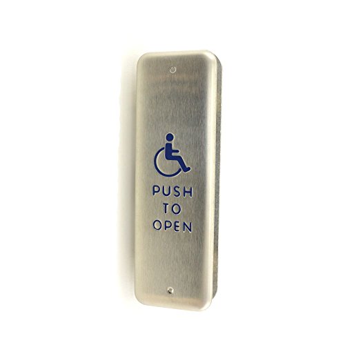 Actuador para puerta LCN 8310818T rectangular de 3,81 cm x 4,75 pulgadas con texto 1