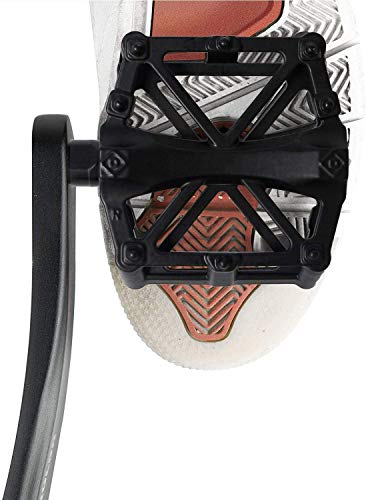 CESHUMD Pedals Mountain Bike Pedals, Non-Slip Universal Lightweight Aluminium Bicycle Platform Pedals for BMX MTB 9/16 (Black)