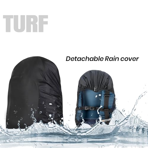 Image of Emmi Turf Backpack for Men and Women 48 L | Travel Bags for Camping and Hiking | Lightweight Outdoor Backpack With Water Bottle Holder |Stylish and Adjustable Travel Rucksacks | 18 Months Warranty