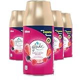 Glade Automatic Air Freshener Refills, Room Spray & Odour Eliminator, Bubbly Berry Splash, Pack of 4 (4 x 269 ml)