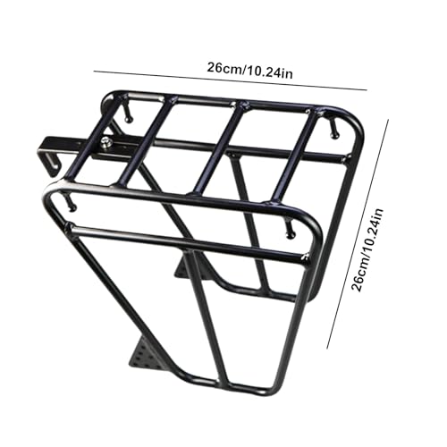 Porte-Bagages vélo avec panier de rangement robuste réglable