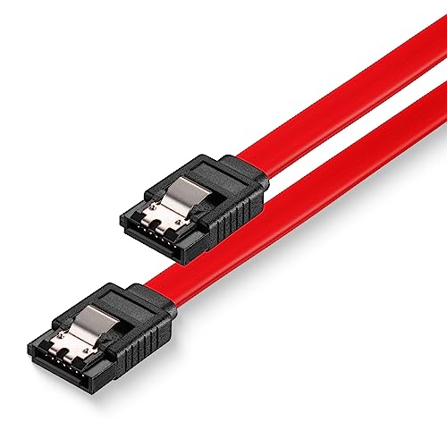 Comprar Aisens Cable SATA III Datos 6G con Anclajes - 0.5m para Disco Duro SATA I - II - III SSD - Color Negro - EISnt