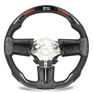 OTOZUM Carbon Fiber Lenkrad mit Display für Mustang