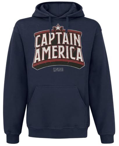 Sweat à Capuche Captain America Marvel Comics : Finitions et Confort Premium