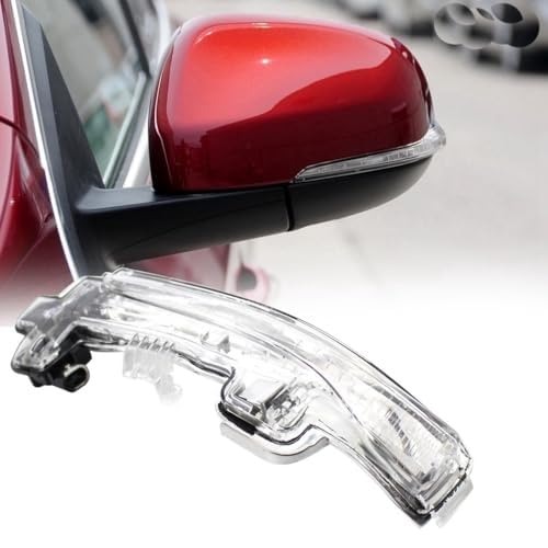 Dla VOLVO, S60 S60L V40 V60 S80 S80L 31402416 Lewy kierunkowskaz Światło lusterka wstecznego Lampa kierunkowskazu Kompletna jednostka Lampka kontrolna w lusterku bocznym samochodu