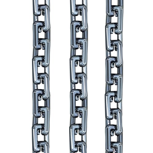 Image of SATRA TRADERS | Size : 18mm | W 01Meter Metallic Chain Rectangle Link Chain