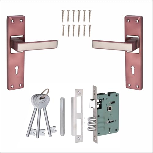 Image of Milton Mortise Lock Set, Finish, Rose Copper - MHI-CON-555