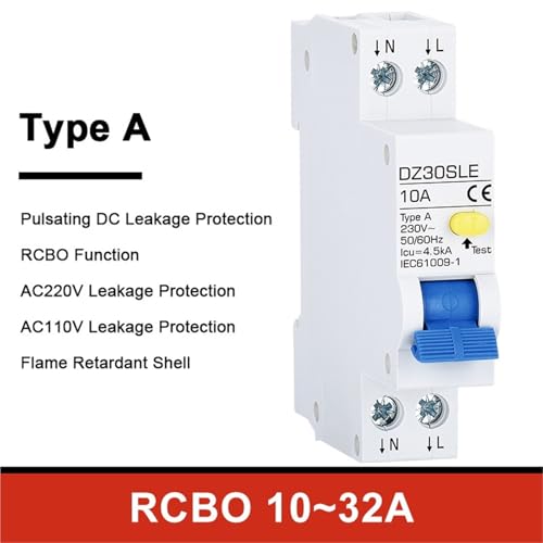 Disjoncteur différentiel classe A 10A pour la protection de vos circuits - 2