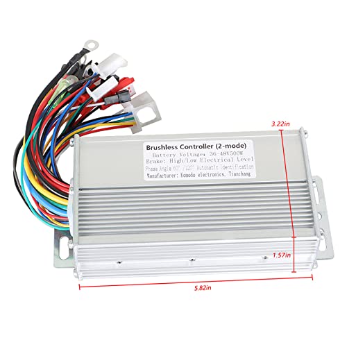 image for Silscvtt Brushless Motor Speed Controller 36-48V 500W Scooter Controll