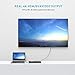 Thunderbolt 4 Docking Station, QGeeM 16-in-1 Quadruple Display Docking Station 4K or Single 8K Video Output USB C Hub Compatible with MacOS & Windows