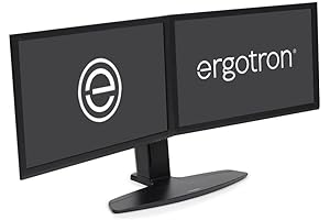 Ergotron 60623 Neo-Flex Dual Monitor Stand: Maximize Workspace Efficiency