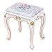 YZJJ Vintage Makeup Seat, taboret wanity, nowoczesny taboret do makijażu, barokowe krzesło pianina, krzesła do przebierania się i taboret, do garderoby/salonu/sypialni