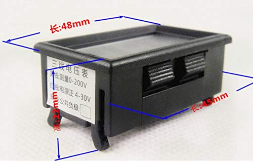Accuracy of Digital Display of DC Voltmeter dc0-300v Three Wire 0.56 inch Nixie Tube