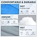 PTEROMY Sleeping Bags for Adults, Lightweight and Machine Washable, Water Resistant Backpacking Camping Sleeping Bag for Warm Cold Weather, Camping Essentials for Hiking Travel (Blue, 1.35kg)