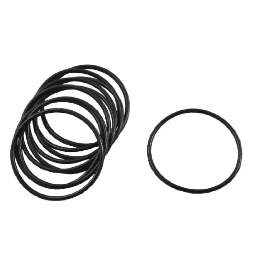 uxcell Nitrile Rubber O-Rings 31mm OD 28mm ID 1.5mm Width, Metric Sealing Gasket, Pack of 10