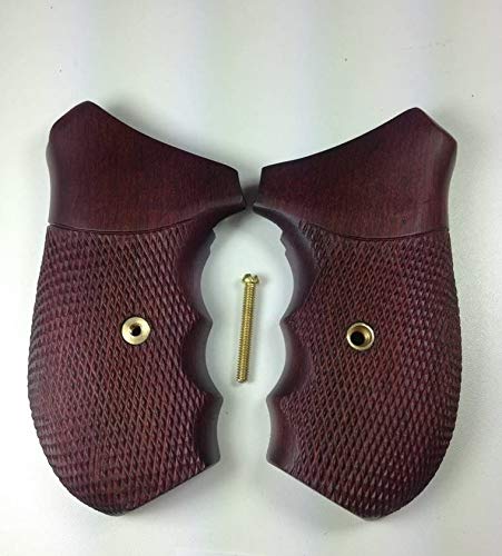 Handicraftgrips New Ruger Sp101 Revolver Grips Checkered Hardwood Handmade #Spw10 #TOP2