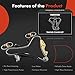 A-Premium Engine Timing Chain Kit W/Tensioner & Guide [fits DOHC, V6 3.5L 3.7L] Compatible with Ford F-150 11-12 15-16, Explorer Mustang 11-17, Taurus, Transit-150 & Lincoln MKS, MKZ, MKX & More