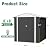Flamaker 6x8 FT Storage Shed Waterproof Metal Garden Shed with Lockable Door Utility Tool Shed Outdoor Storage for Backyard, Patio and Lawn, Grey
