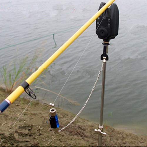 YIJU Alarme à Prova D'água Sem Fio para Pesca de Carpa com Indicador de Mordida - 35 cm