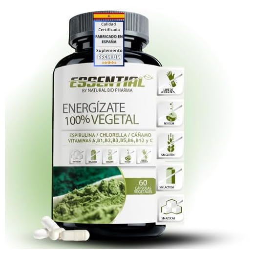 Multivitamínico Total | Fortalece tus defensas y protege tu Sistema Inmune | Vitamina C, A, B1, B2, B3, B5, B6 y B12 + Espirulina + Chlorella | Aporte eficaz de energía y vitalidad | 60U.