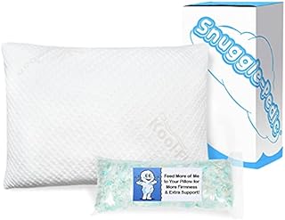 Snuggle-Pedic Adjustable Memory Foam Pillows - ﻿GreenGold Certified Pillow w/ Viscose of Bamboo