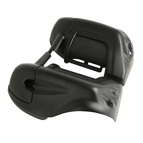 Xmt-Moto Left And Right Vented Fairing Lower Kit Fits For 1983-2013 Harley Davidson Touring Road King Electra Glide Ultra Limited Ultra Classic Street Glide Cvo And Trike Models,Matte Black #TOP1