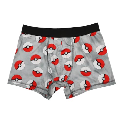 Bioworld Men's Adult Pokémon Boxer Brief Underwear 3-Pack - Catch 'Em All Comfort2