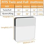 Mattress Bags for Moving Storage,Mattress Protector Cover, Waterproof Mattress Protector Storage Bags (1-Pack, Twin/Full) - Image 2