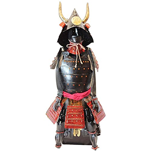 Siunwdiy Sculpture Samouraï Japonais Samurai Armure Statue Vintage Bureau Soldat Guerrier Statue...