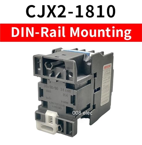 Contacteur CJX2-1810 32A avec bobine AC 380V pour commutation électrique - 3