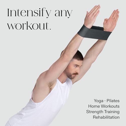 Image of Bala Bands Resistance Bands, Non-Slip Fabric Exercise Bands | Non-Slip Ankle, Legs, Glutes & Booty Bands, Women & Men - Loop Workout Bands for Yoga, Pilates & Strength Training