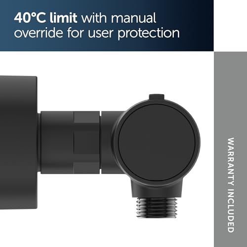 Ideal Standard Ceratherm Alu+ Exposed Shower Mixer, Made from 100% Recycled Aluminum, Water- and Energy-Saving - Image 4