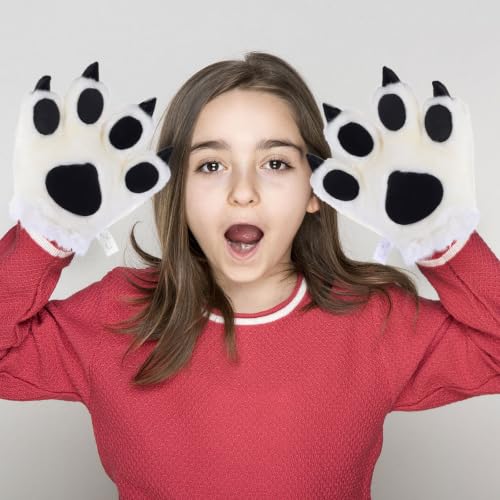 Guantes de invierno de felpa Didiseaon cálidos y cómodos para manos 6