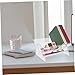 OSALADI Modern Desktop Bookshelf Organizer Versatile Book Display and Magazine Rack for Desk Easy Assembly Without Tools for Home and Office Decor
