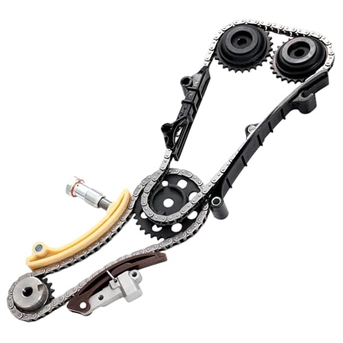 ECCPP Timing Chain Kit fits for Volkswagen Golf for Volkswagen Jetta, 99-00 for Volkswagen EuroVan, w/Oil Pump Chain Timing Chains Sprocket Tensioner Guide Rail