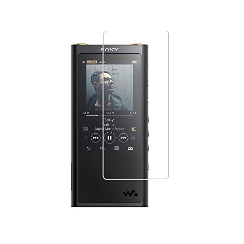 Toshion NW ZX300 Screen Protector ,9H Hardness Tempered Glass Screen Protector for Sony Walkman NW ZX300 with Anti-Fingerprint Bubble-Free Crystal Clear